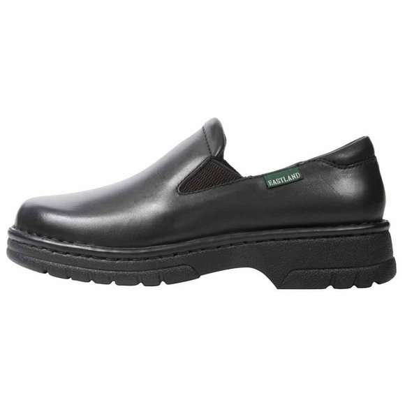 Eastland Newport Slip On Loafers in Black Leather - Picture 13 of 16